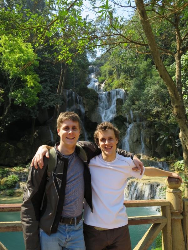 Tom and Nic in front of waterfall.jpg -                                
